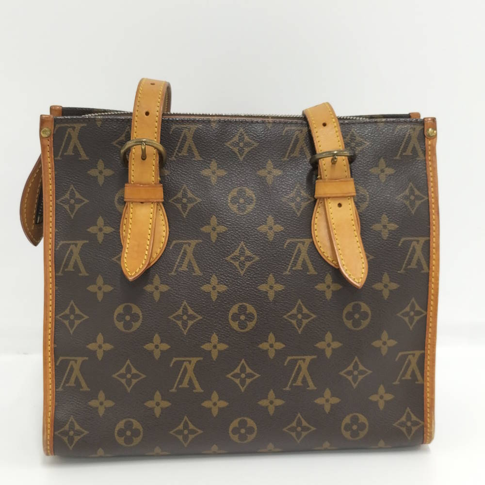 Louis Vuitton Bobaincourt Monogram Tote Bag Brown